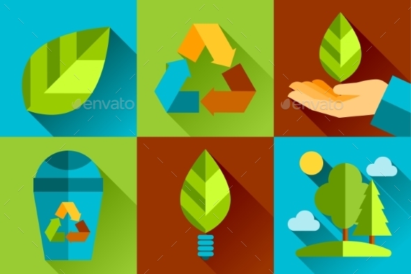 GraphicRiver Modern Vector Flat Design Conceptual Ecological Ic 10736150 GraphicRiver Modern Vector Flat Design Conceptual Ecological Ic 10736150