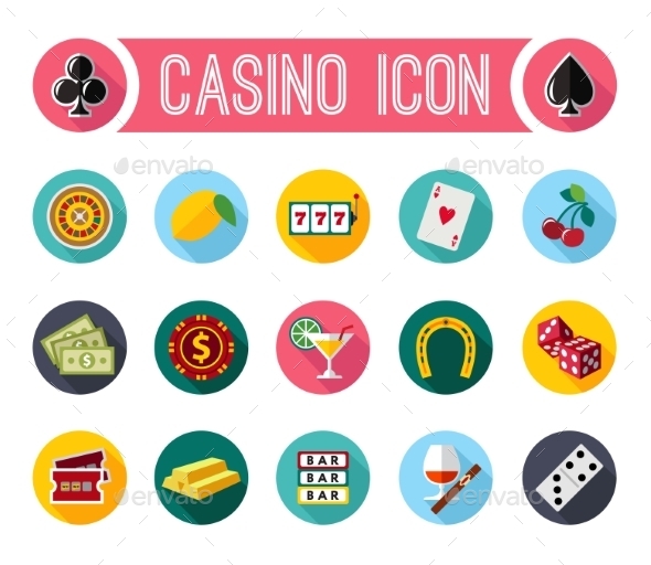 GraphicRiver Vector Slot Machine Symbols Set 10736317 GraphicRiver Vector Slot Machine Symbols Set 10736317
