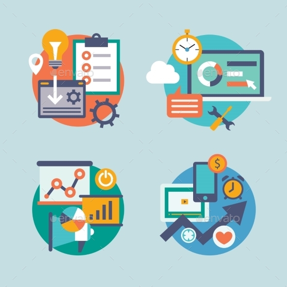 GraphicRiver Set Flat Design for Internet Marketing Promotion 10736595 GraphicRiver Set Flat Design for Internet Marketing Promotion 10736595