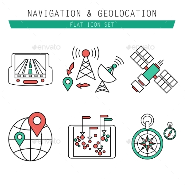 GraphicRiver Different Navigation Icons Set With Rounded Corner 10736986 GraphicRiver Different Navigation Icons Set With Rounded Corner 10736986