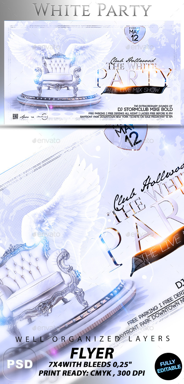 GraphicRiver White Party 10737555 GraphicRiver White Party 10737555