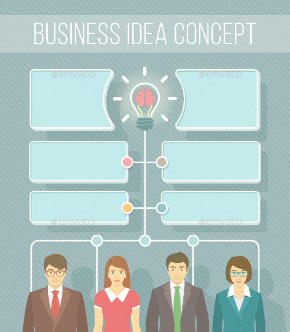 Business Idea Infographics (Concepts)