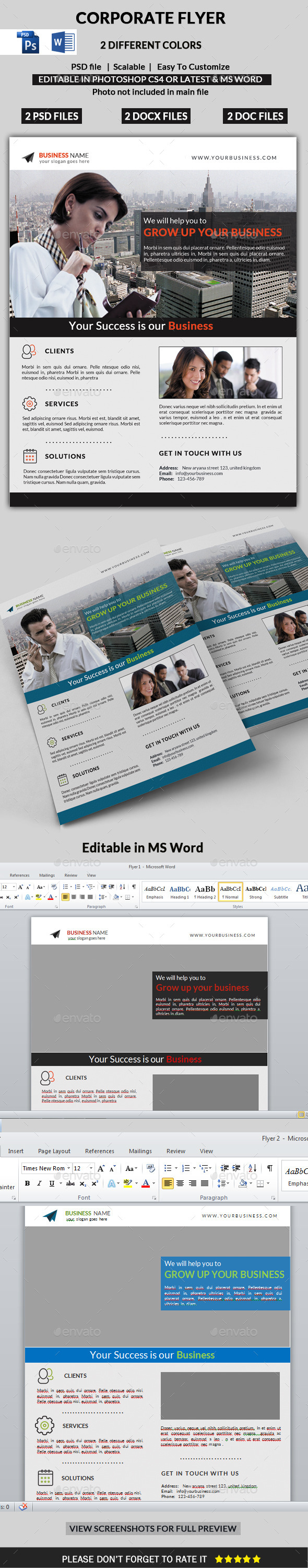 GraphicRiver Corporate Flyer 10738247 GraphicRiver Corporate Flyer 10738247
