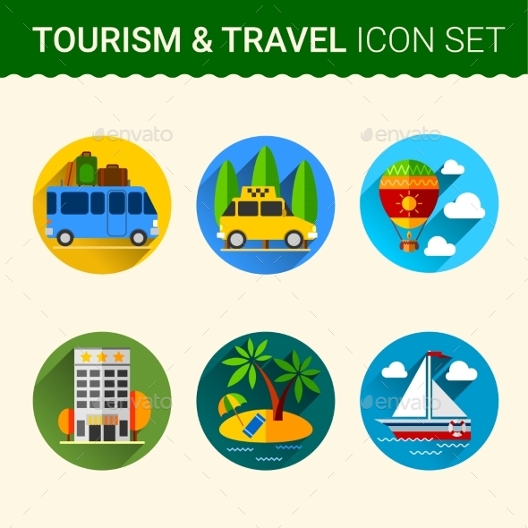 GraphicRiver Travel Icon Vector 10738370 GraphicRiver Travel Icon Vector 10738370