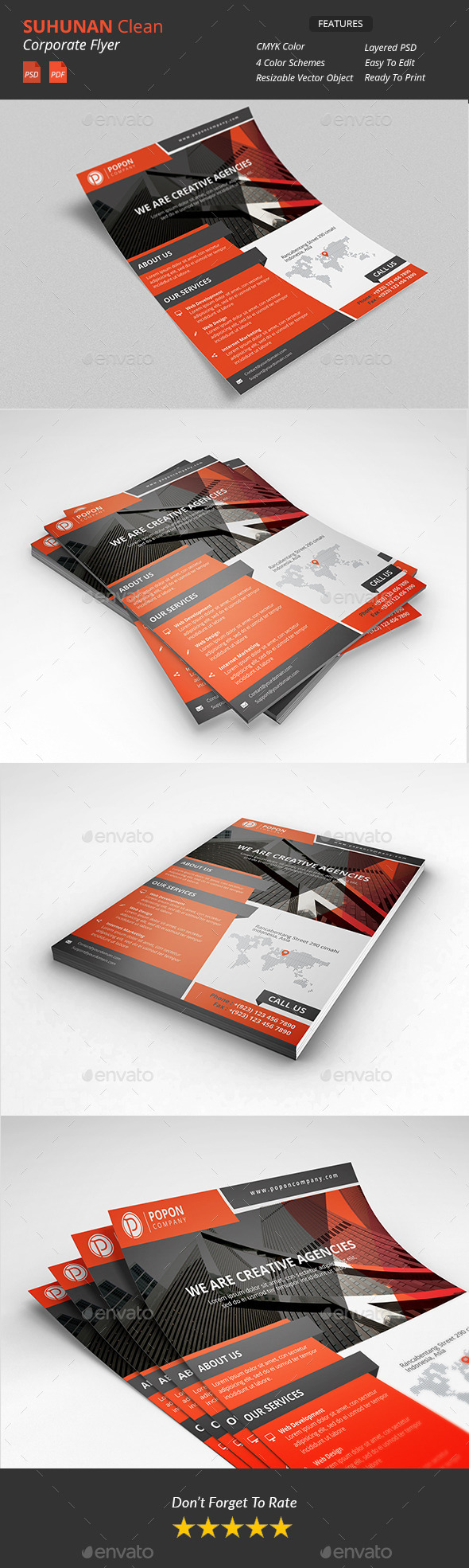 GraphicRiver Suhunan Clean Corporate Flyer 10739084 GraphicRiver Suhunan Clean Corporate Flyer 10739084