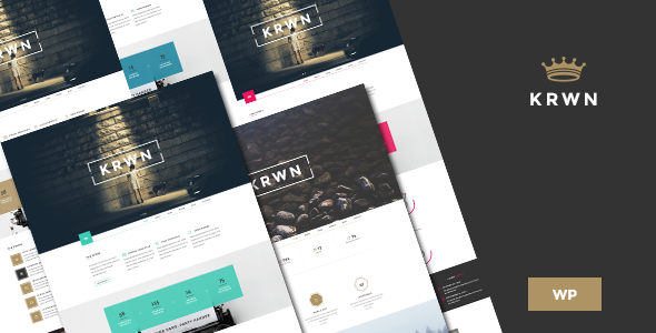 Krwn || Responsive Creative and Business WordPress theme