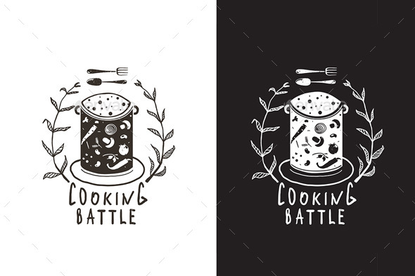 GraphicRiver Cooking Battle Sign with Laurel and Label 10741193 GraphicRiver Cooking Battle Sign with Laurel and Label 10741193