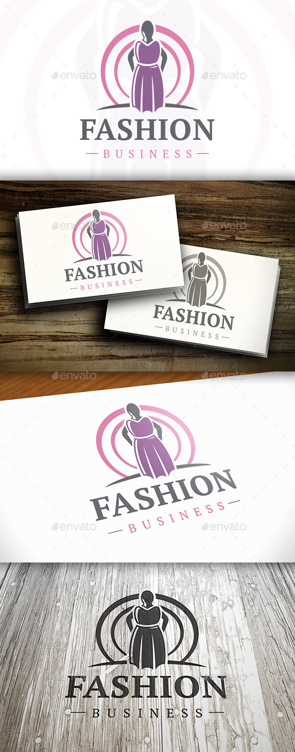 GraphicRiver Fashion Dress Logo 10741296 GraphicRiver Fashion Dress Logo 10741296