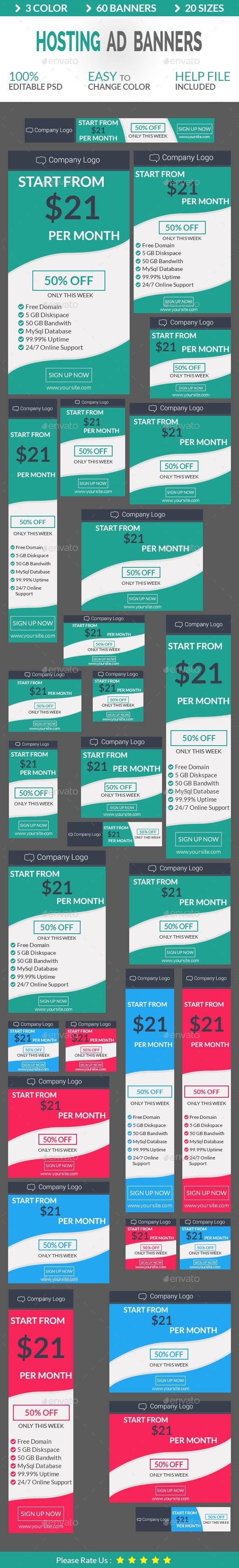 GraphicRiver Web Hosting Banner 10741720 GraphicRiver Web Hosting Banner 10741720