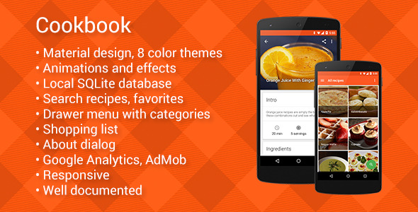 CodeCanyon Cookbook Recipes on Android 10747654 CodeCanyon Cookbook Recipes on Android 10747654