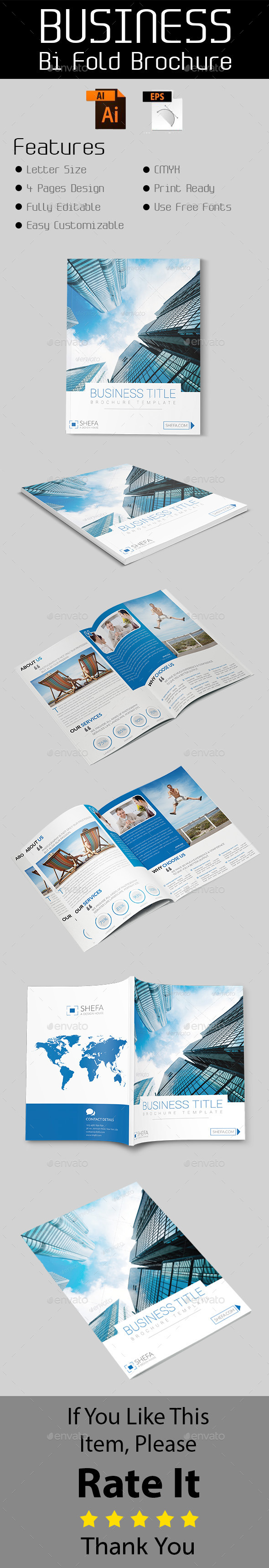 GraphicRiver Business Bi-Fold Brochure Template 10682767 GraphicRiver Business Bi-Fold Brochure Template 10682767