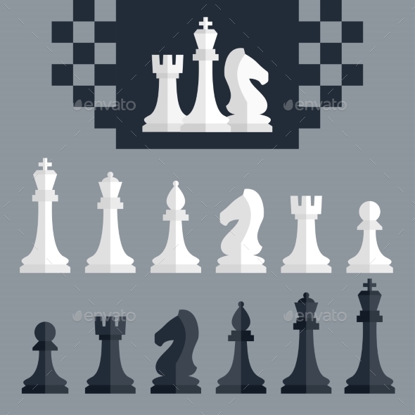 GraphicRiver Chess Pieces 10750620 GraphicRiver Chess Pieces 10750620