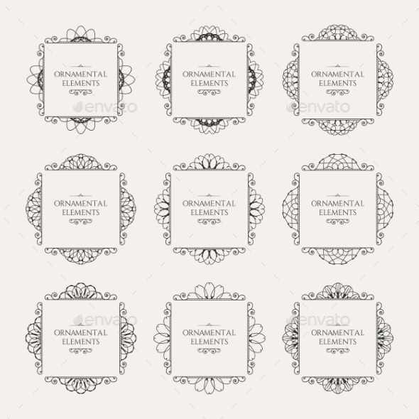 GraphicRiver Calligraphic Design Elements 10750930 GraphicRiver Calligraphic Design Elements 10750930