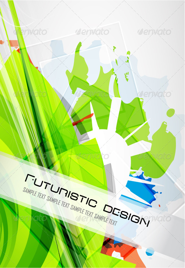 Futuristic background Futuristic background