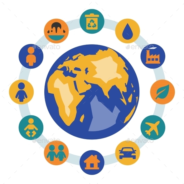 GraphicRiver Earth Infographic 10751364 GraphicRiver Earth Infographic 10751364