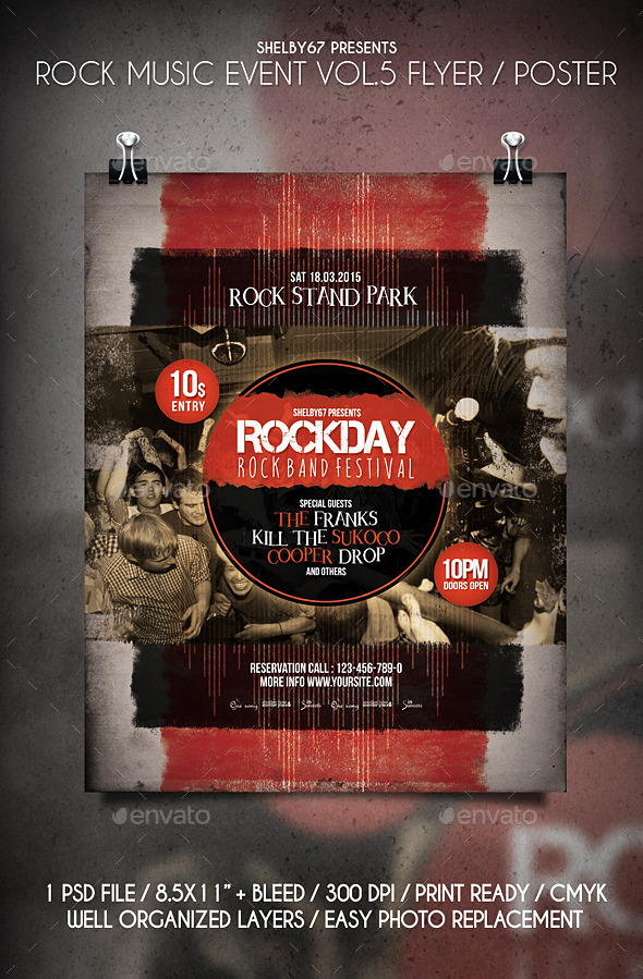 GraphicRiver Rock Music Event Flyer Poster Vol.5 10751837 GraphicRiver Rock Music Event Flyer Poster Vol.5 10751837