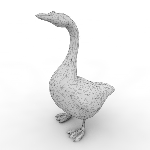 3DOcean goose low poly 10743776 3DOcean goose low poly 10743776