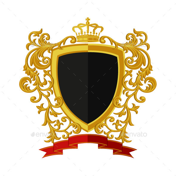 Coat Of Arms Templates With Crown » Tinkytyler.org - Stock Photos ...