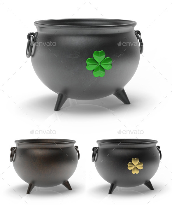 GraphicRiver St Patricks Day Cauldron 10754169 GraphicRiver St Patricks Day Cauldron 10754169