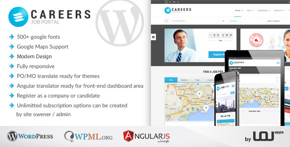 ThemeForest Careers Job Portal & Candidates WP Theme 10695174 ThemeForest Careers Job Portal & Candidates WP Theme 10695174