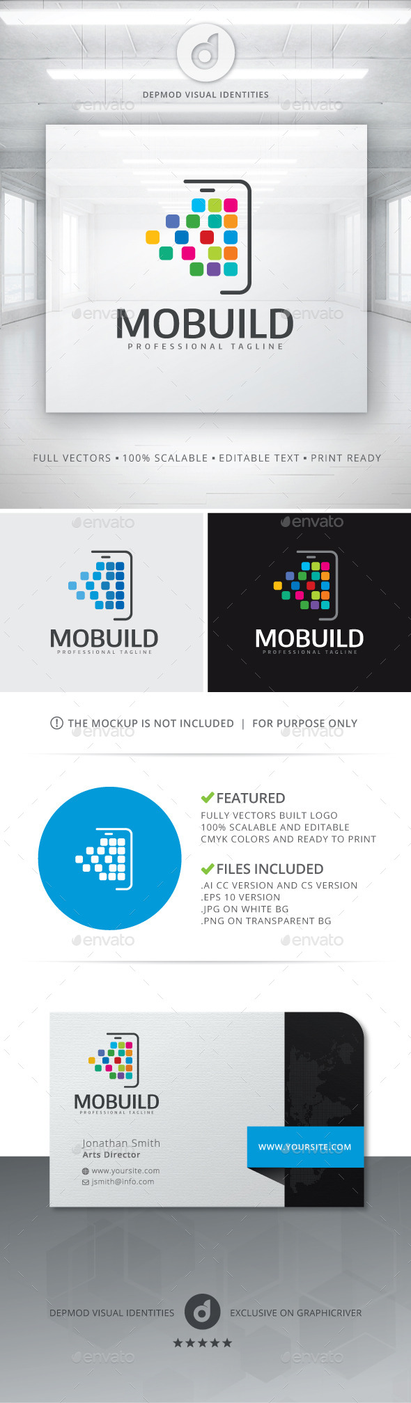 GraphicRiver Mobuild Logo 10755281 GraphicRiver Mobuild Logo 10755281