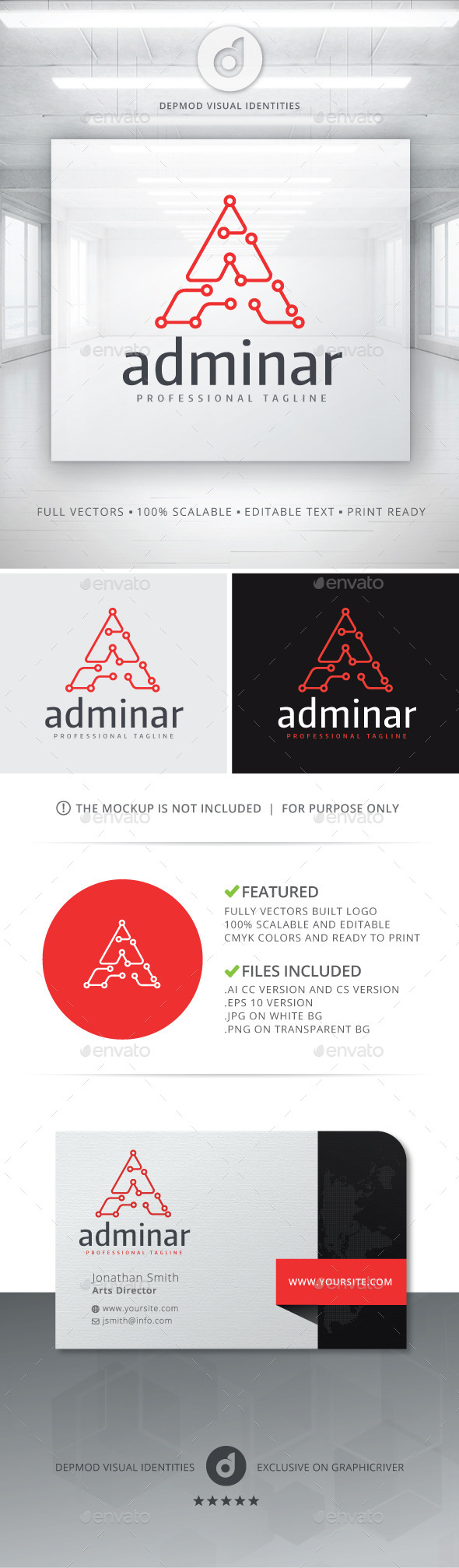 GraphicRiver Adminar Logo 10755663 GraphicRiver Adminar Logo 10755663