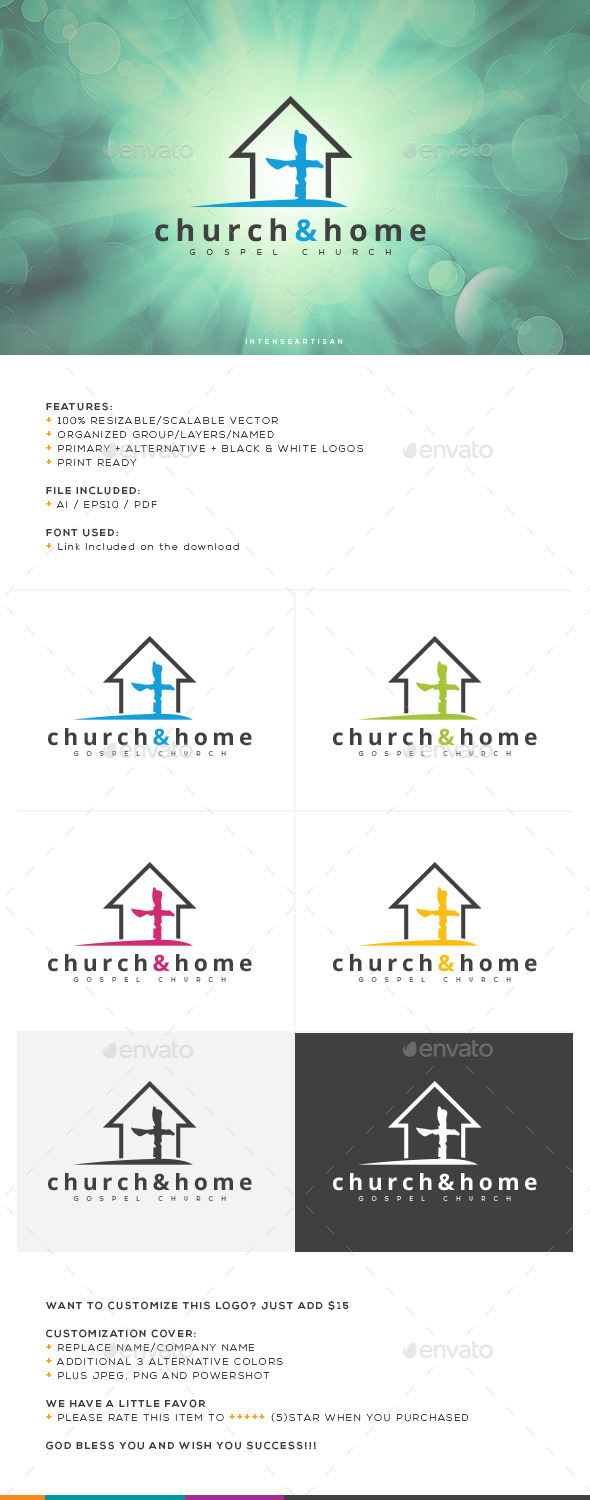 GraphicRiver Church Logo Template 10755757 GraphicRiver Church Logo Template 10755757