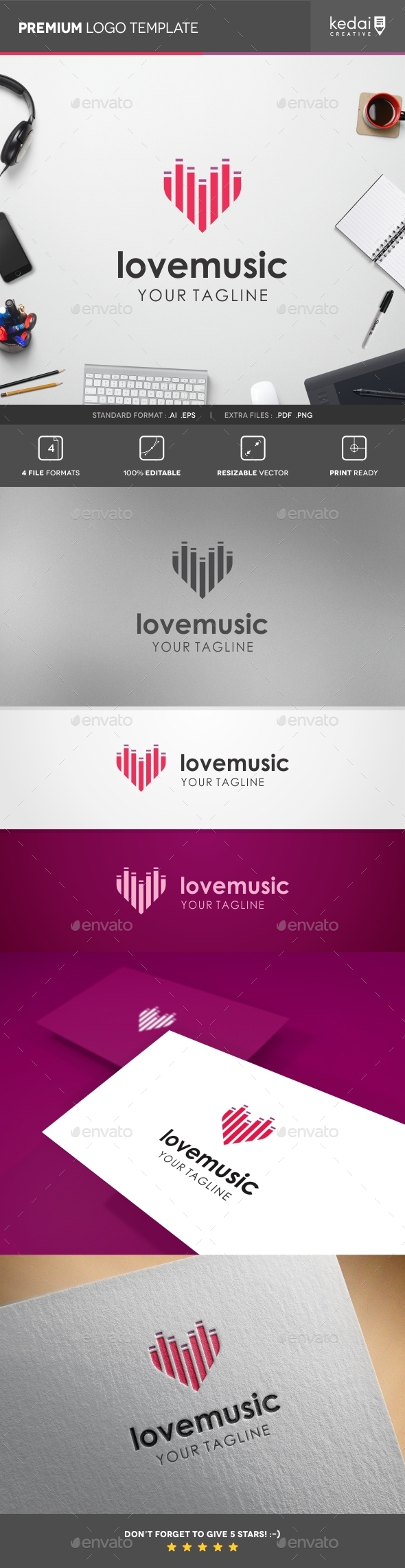 GraphicRiver Love Music 10755945 GraphicRiver Love Music 10755945