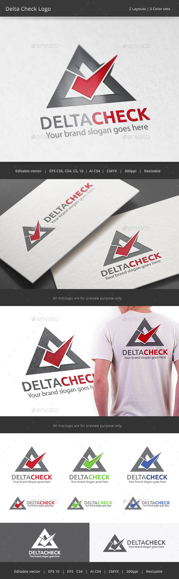 GraphicRiver Delta Check Logo 10756388 GraphicRiver Delta Check Logo 10756388