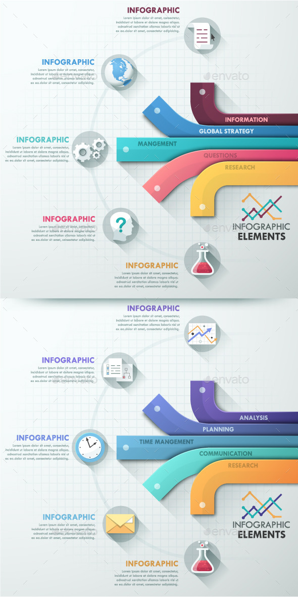 GraphicRiver Modern Infographic Options Template 2 Colors 10758813 GraphicRiver Modern Infographic Options Template 2 Colors 10758813
