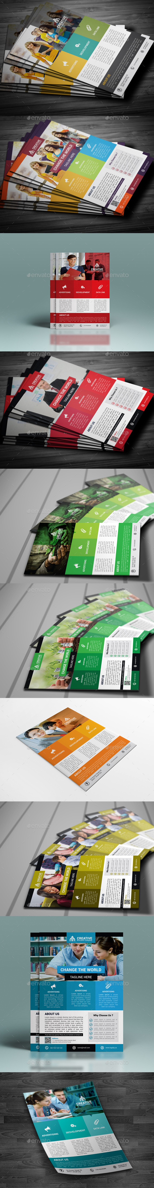 GraphicRiver Corporate Flyer Bundle 10758859 GraphicRiver Corporate Flyer Bundle 10758859