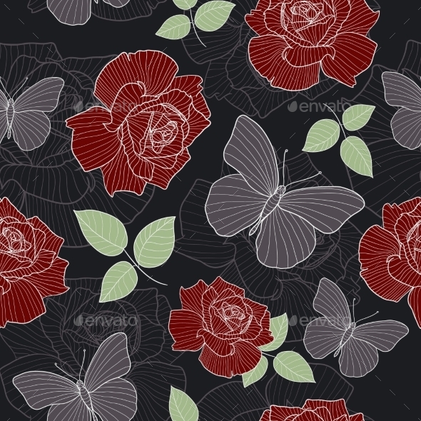 GraphicRiver Floral Pattern 10759567 GraphicRiver Floral Pattern 10759567