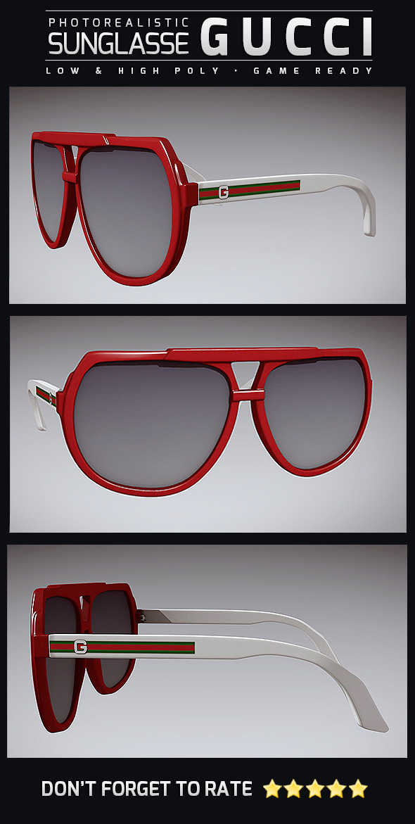 3DOcean Sunglasse Gucci 02 10761077 3DOcean Sunglasse Gucci 02 10761077