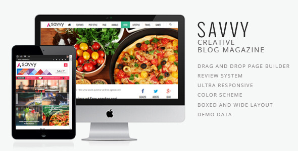 ThemeForest Savvy Creative Wordpress Magazine Theme 10356461 ThemeForest Savvy Creative Wordpress Magazine Theme 10356461