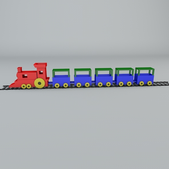 3DOcean toy train 10761984 3DOcean toy train 10761984