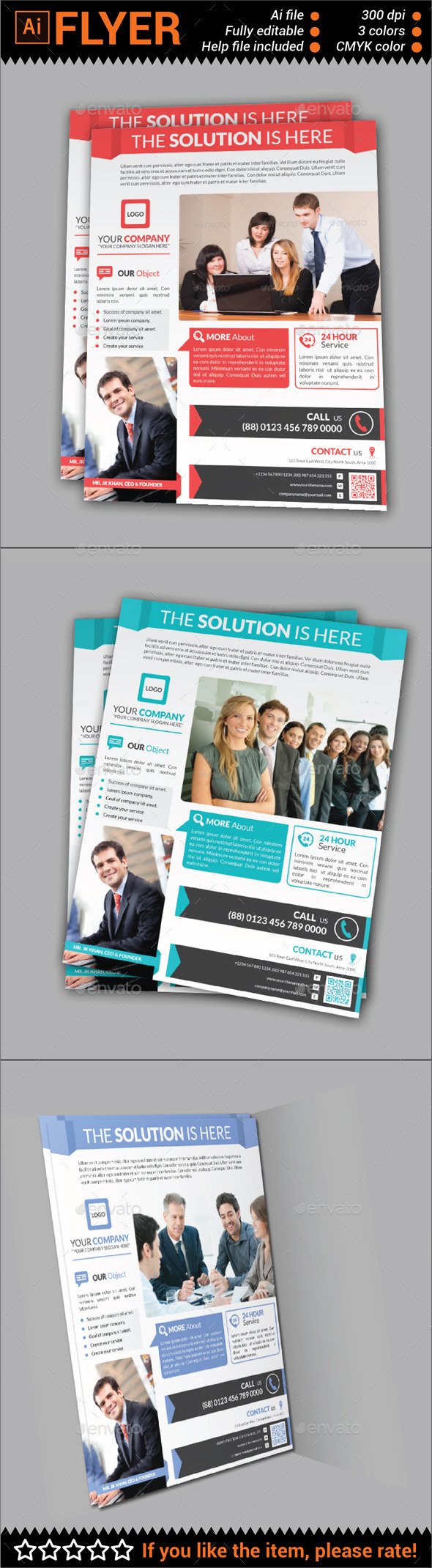 GraphicRiver Multipurpose Corporate Flyer 10762562 GraphicRiver Multipurpose Corporate Flyer 10762562
