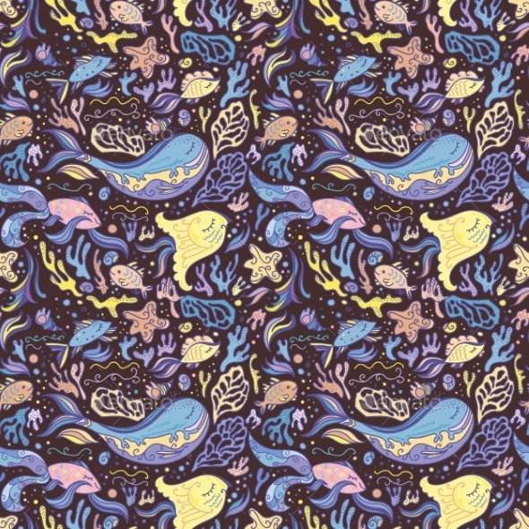 GraphicRiver Fish Pattern 10762938 GraphicRiver Fish Pattern 10762938