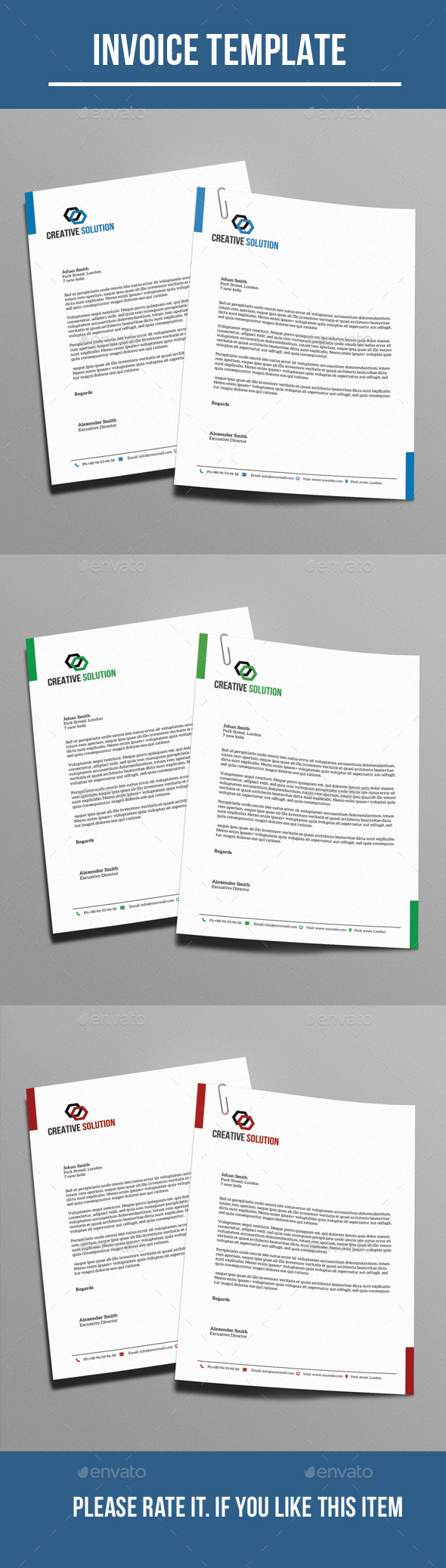 GraphicRiver Corporate Letterhead 10764848 GraphicRiver Corporate Letterhead 10764848