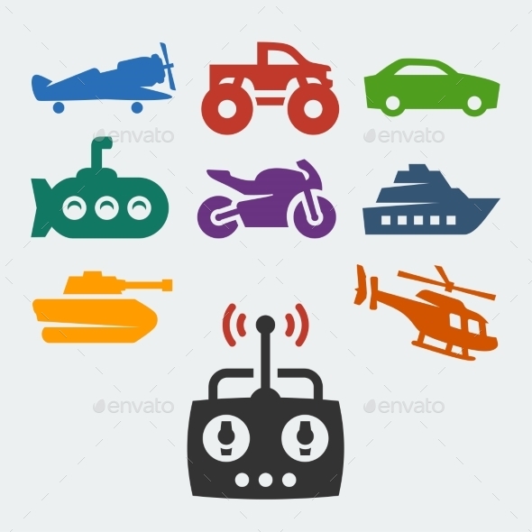 GraphicRiver Remote Control Toys 10765587 GraphicRiver Remote Control Toys 10765587