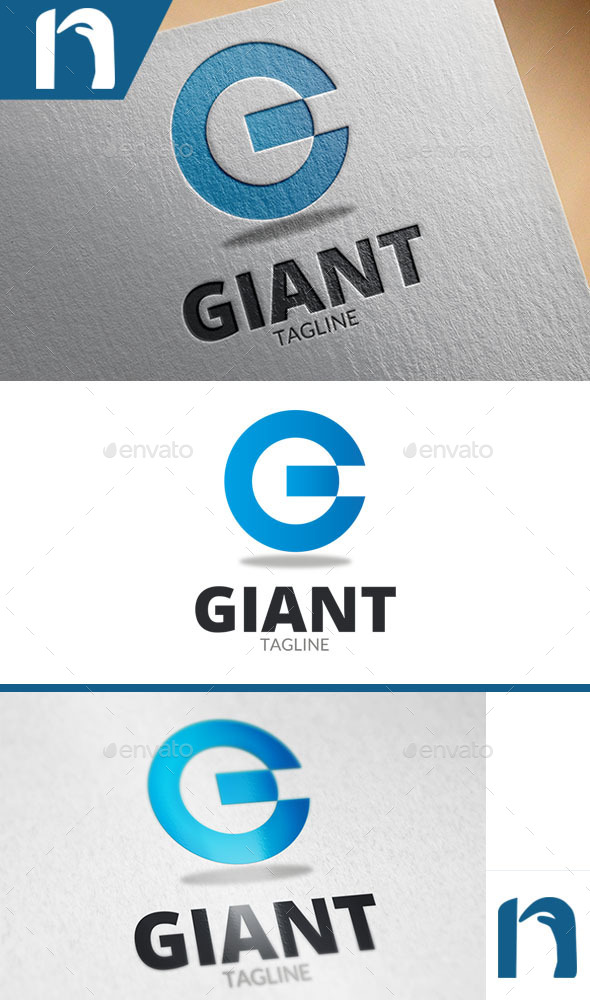 GraphicRiver Giant G Letter Logo 10766237 GraphicRiver Giant G Letter Logo 10766237