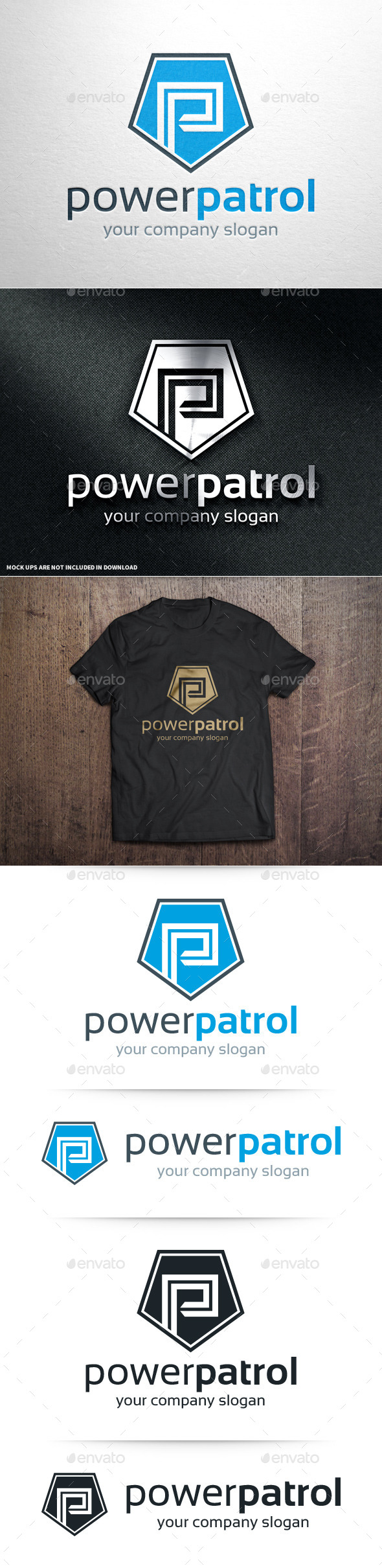 GraphicRiver Power Patrol Letter P Logo 10766507 GraphicRiver Power Patrol Letter P Logo 10766507