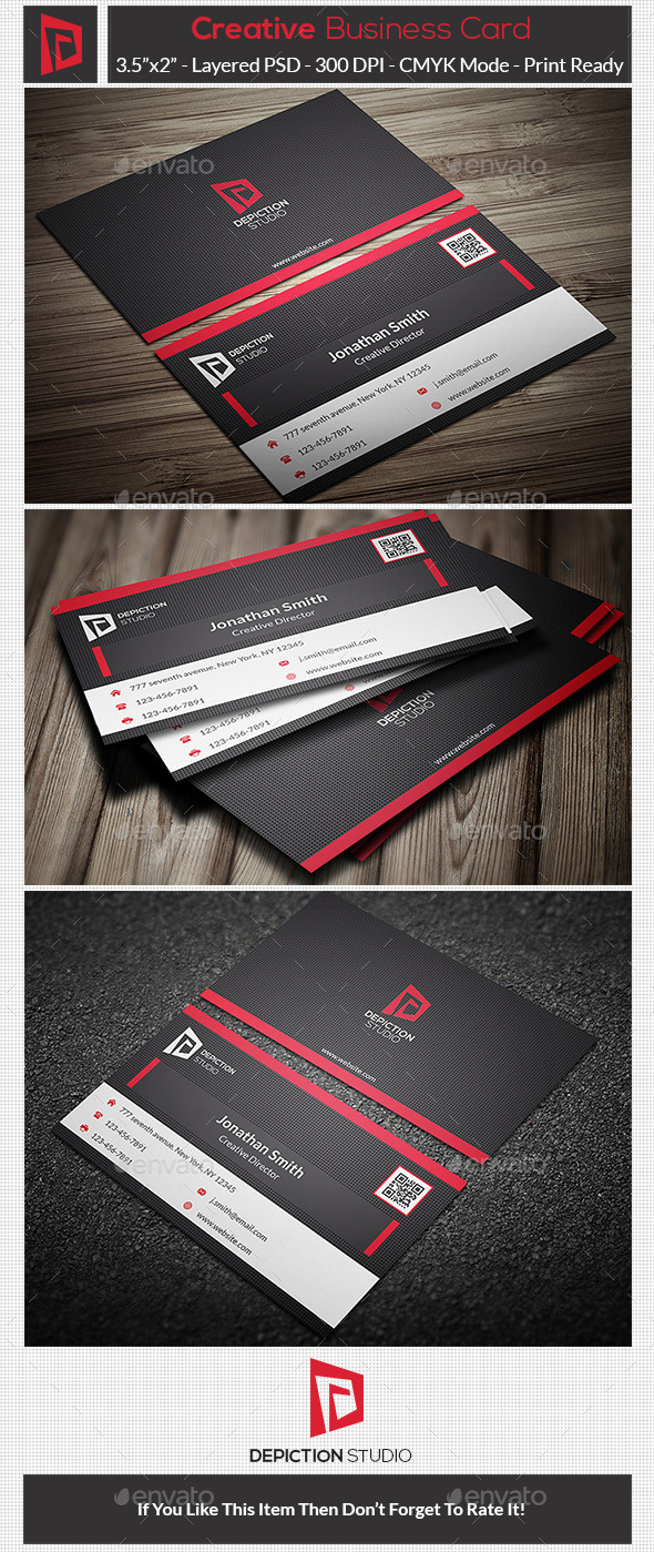 GraphicRiver Creative Business Card 10769230 GraphicRiver Creative Business Card 10769230