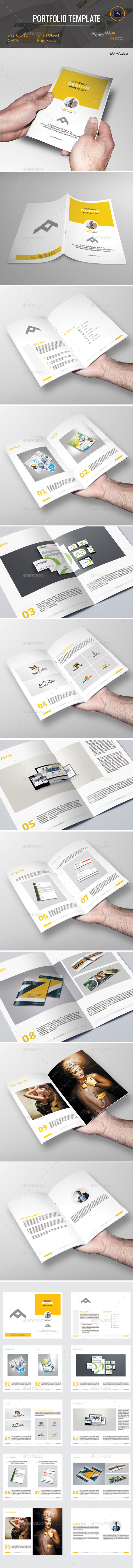 GraphicRiver Portfolio Brochure Template 10769245 GraphicRiver Portfolio Brochure Template 10769245