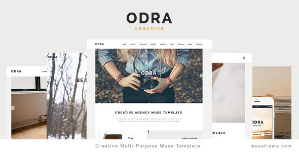 ODRA - Creative Multi-Purpose Muse Template