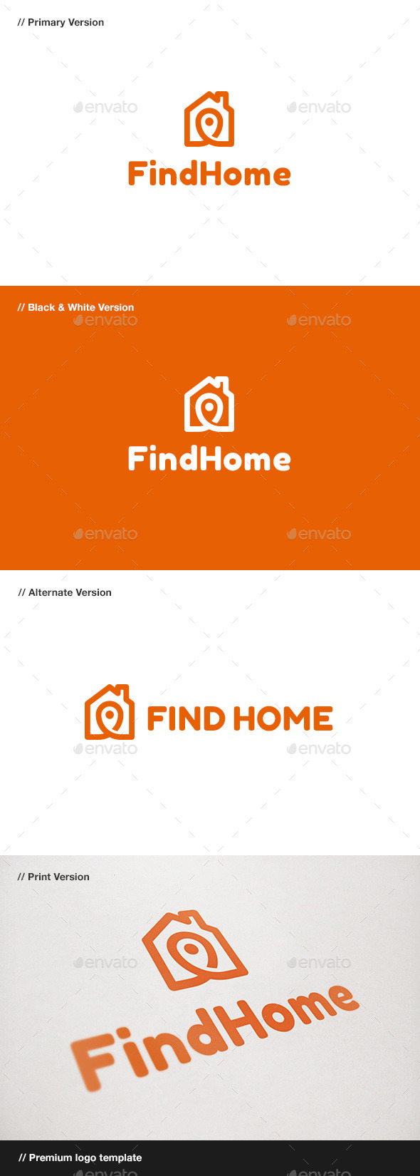 GraphicRiver Find Home Logo 10771652 GraphicRiver Find Home Logo 10771652