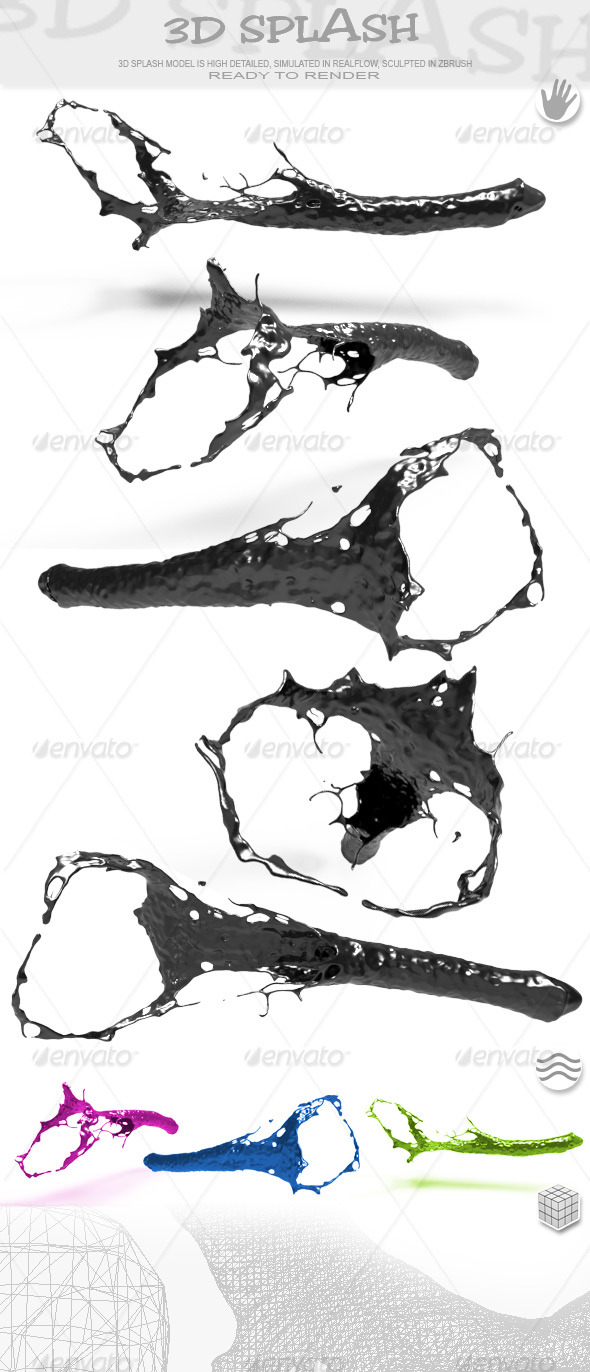 3DOcean HD Abstract Water Paint Liquid Splash 21 10772314 3DOcean HD Abstract Water Paint Liquid Splash 21 10772314