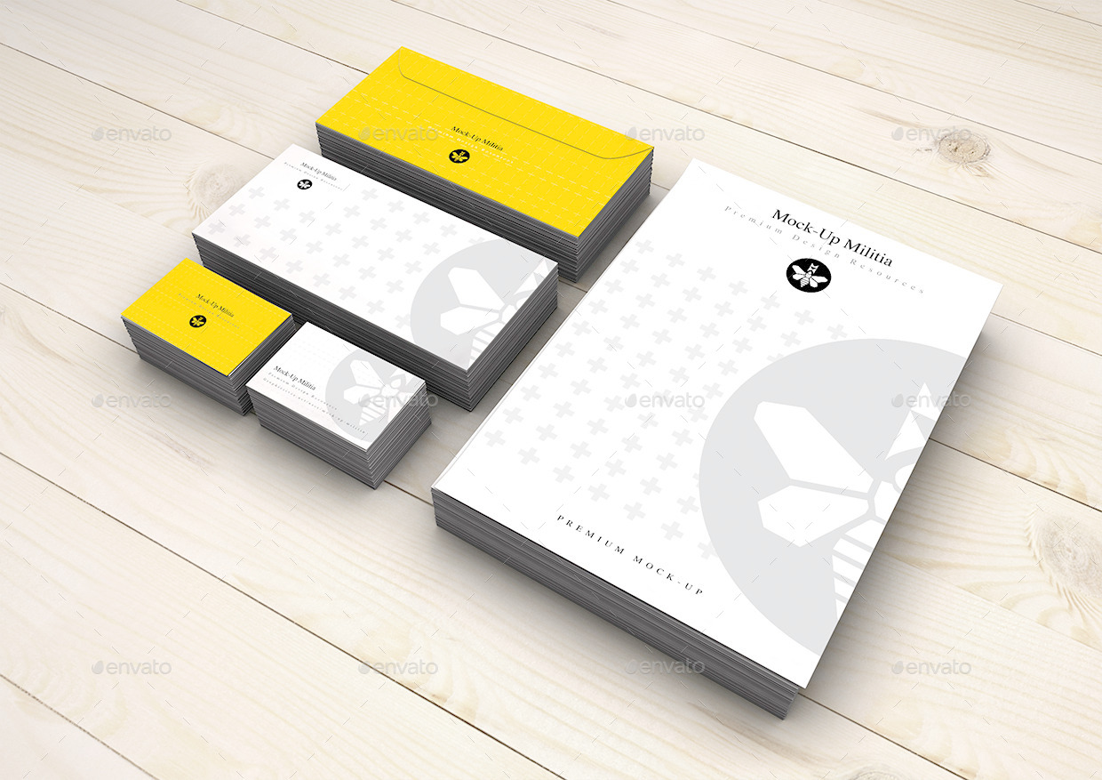 Download Stationery | Business Card | Visual ID | Mock-Up by Mock ...