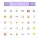 Vector Flat Internet Icons