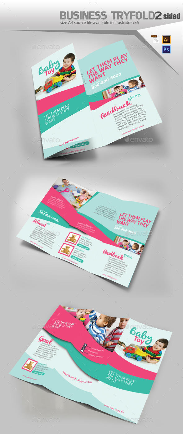 GraphicRiver Baby Toys Store Brochure 10776498 GraphicRiver Baby Toys Store Brochure 10776498