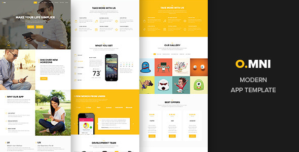 ThemeForest Omni onepage app template 10778878 ThemeForest Omni onepage app template 10778878
